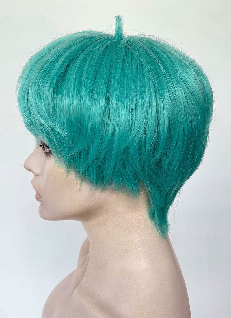 KPop Demon Hunters Saja Boys Baby Green Straight Synthetic Hair Wig TB1761
