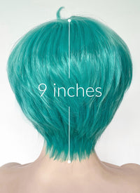 KPop Demon Hunters Saja Boys Baby Green Straight Synthetic Hair Wig TB1761