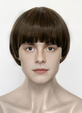 Stranger Things Will Byers Brunette Straight Synthetic Wig TB1770A