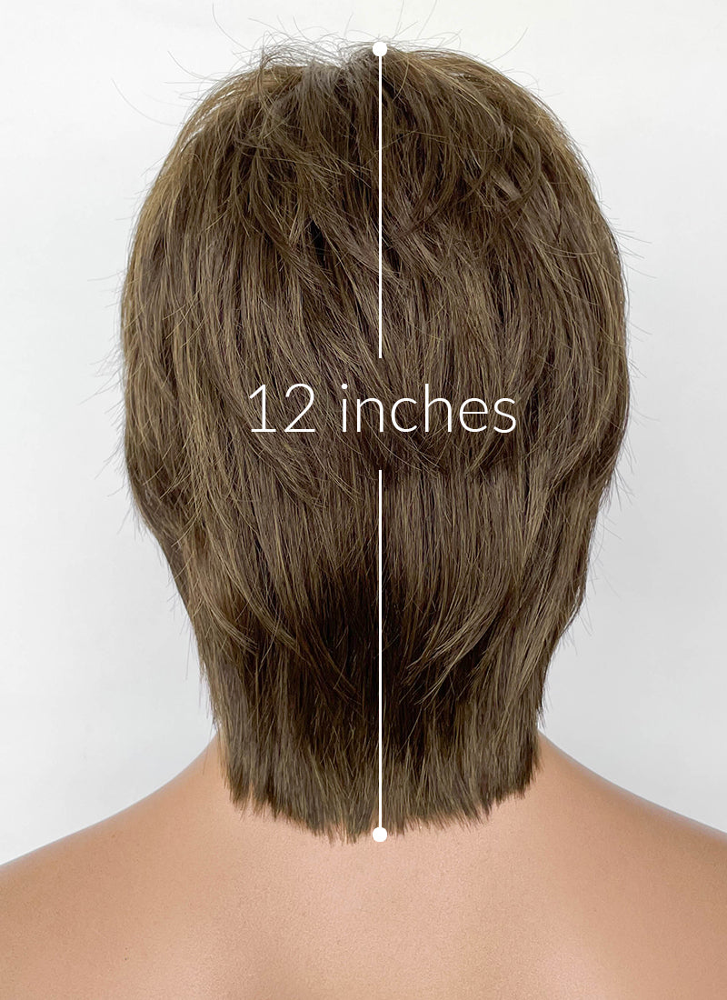 Stranger Things Jonathan Byers Brown Straight Synthetic Men's Wig TB1771A