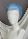 Pastel Blue Straight Lace Front Synthetic Men's Wig LF6010C