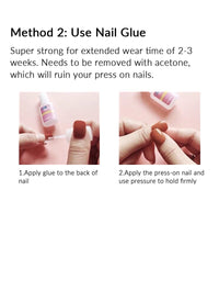 Coffin Press-On Nails FN045