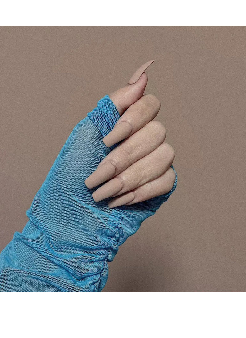 Coffin Press-On Nails FN019