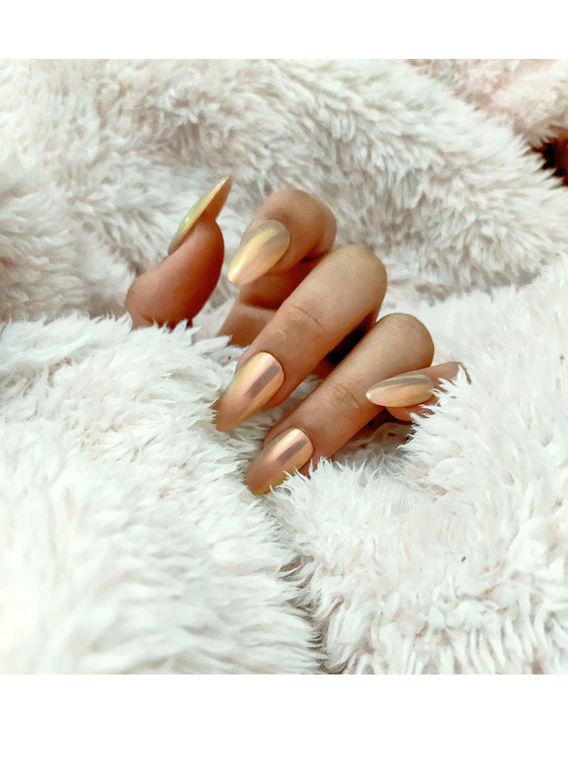 Coffin Press-On Nails FN057