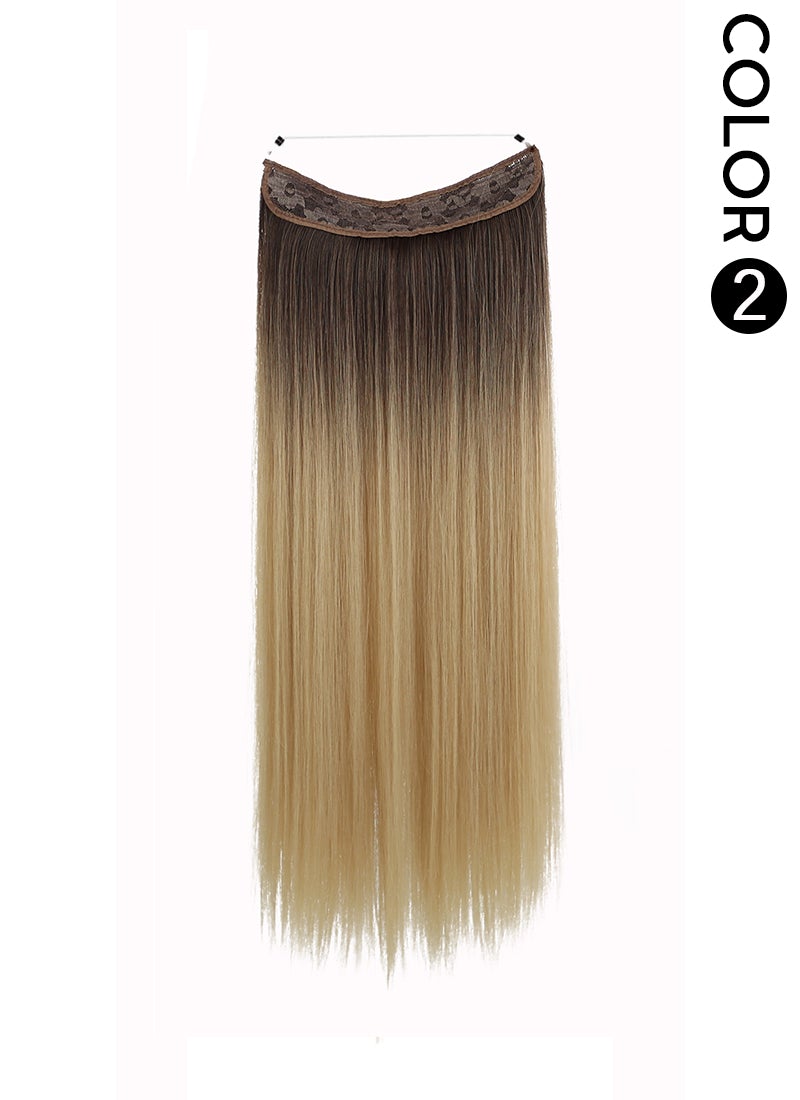 24" Halo Synthetic Flip-In Extensions