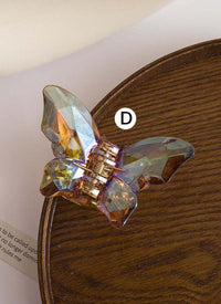 Clear Butterfly Hair Claw