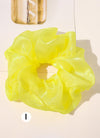 Minimalist Solid Scrunchie