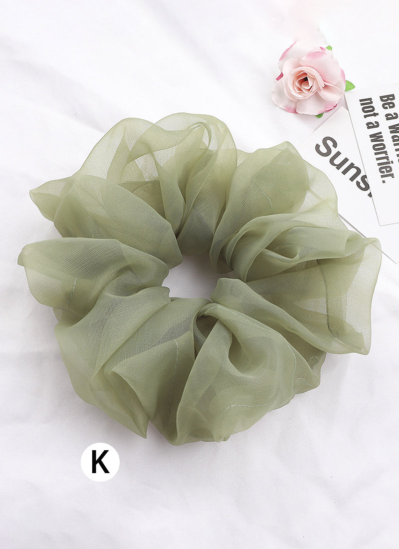 Minimalist Solid Scrunchie