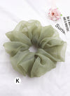 Minimalist Solid Scrunchie