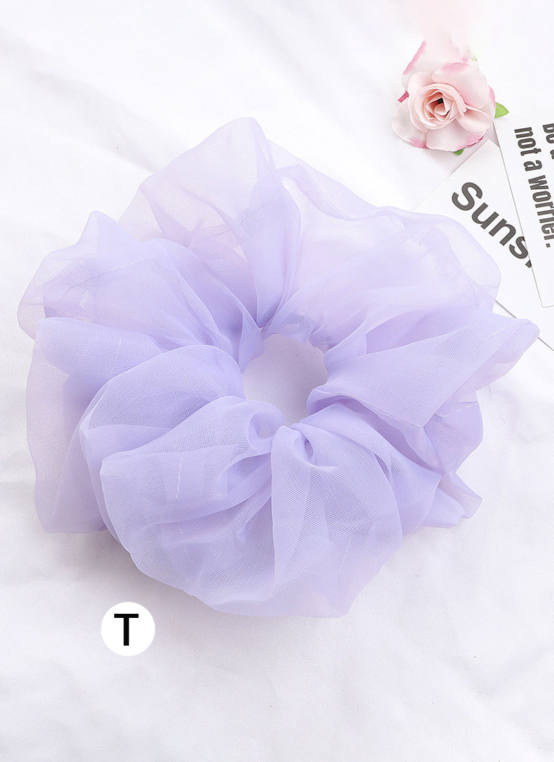 Minimalist Solid Scrunchie