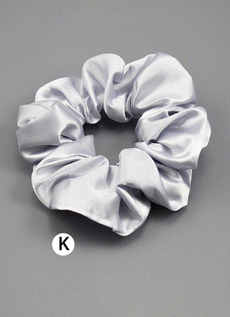 Plain Satin Scrunchie