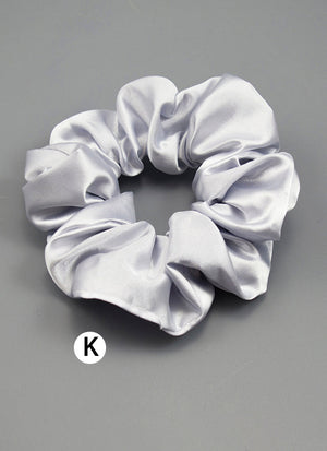 Plain Satin Scrunchie