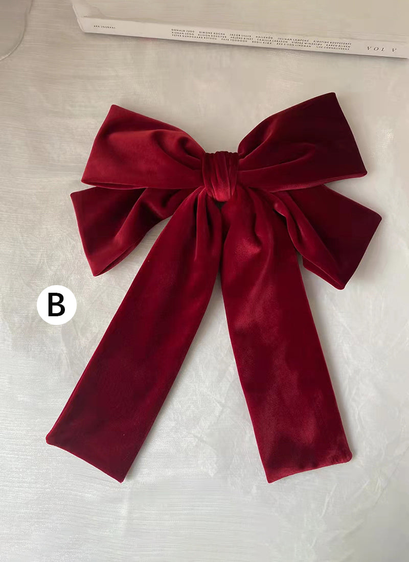 Bow Decor Hair Clip