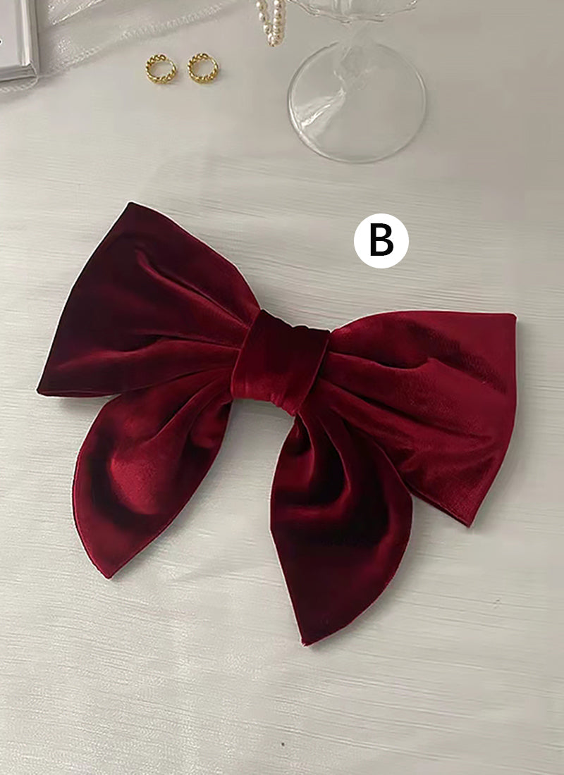 Bow Decor Hair Clip