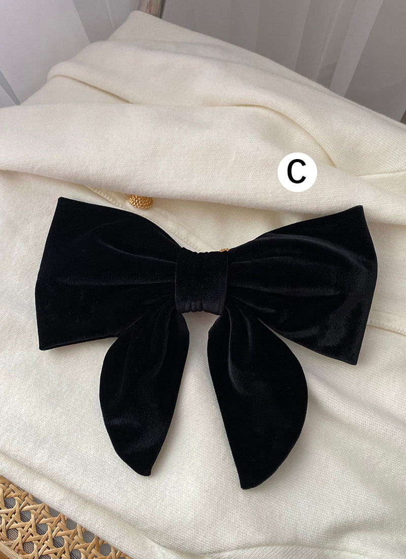 Bow Decor Hair Clip