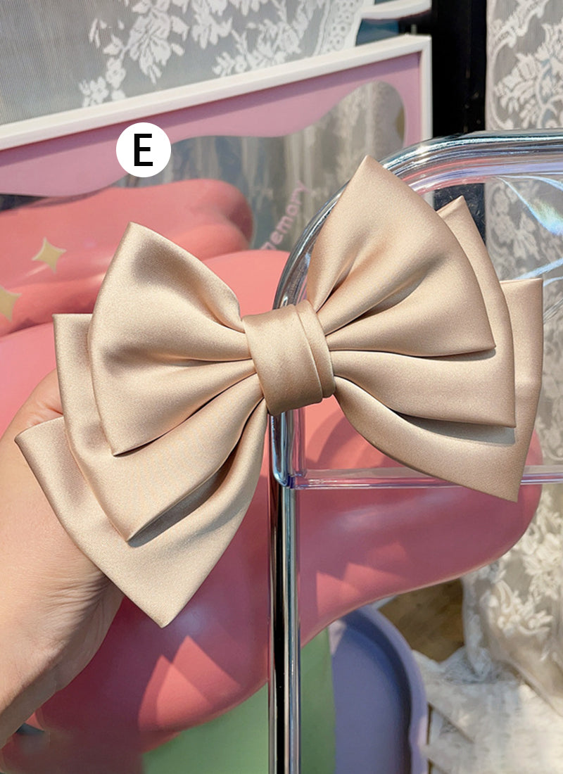 Barbie Bow Knot Satin Hair Clip FS062