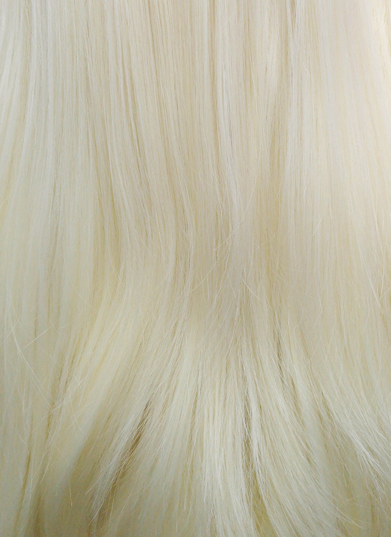 Straight Light Blonde Lace Front Synthetic Wig LF010 - Wig Is Fashion Australia