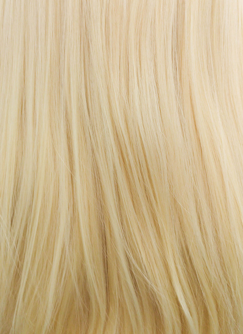 Straight Blonde Lace Front Synthetic Wig LF012 - Wig Is Fashion Australia