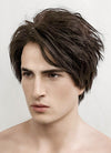 The Sandman Brunette Straight Pixie Lace Front Synthetic Men's Wig LF1312A