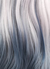Pastel Two Tone Grey Wavy Lace Front Synthetic Wig LF1517 - Wig Is Fashion Australia