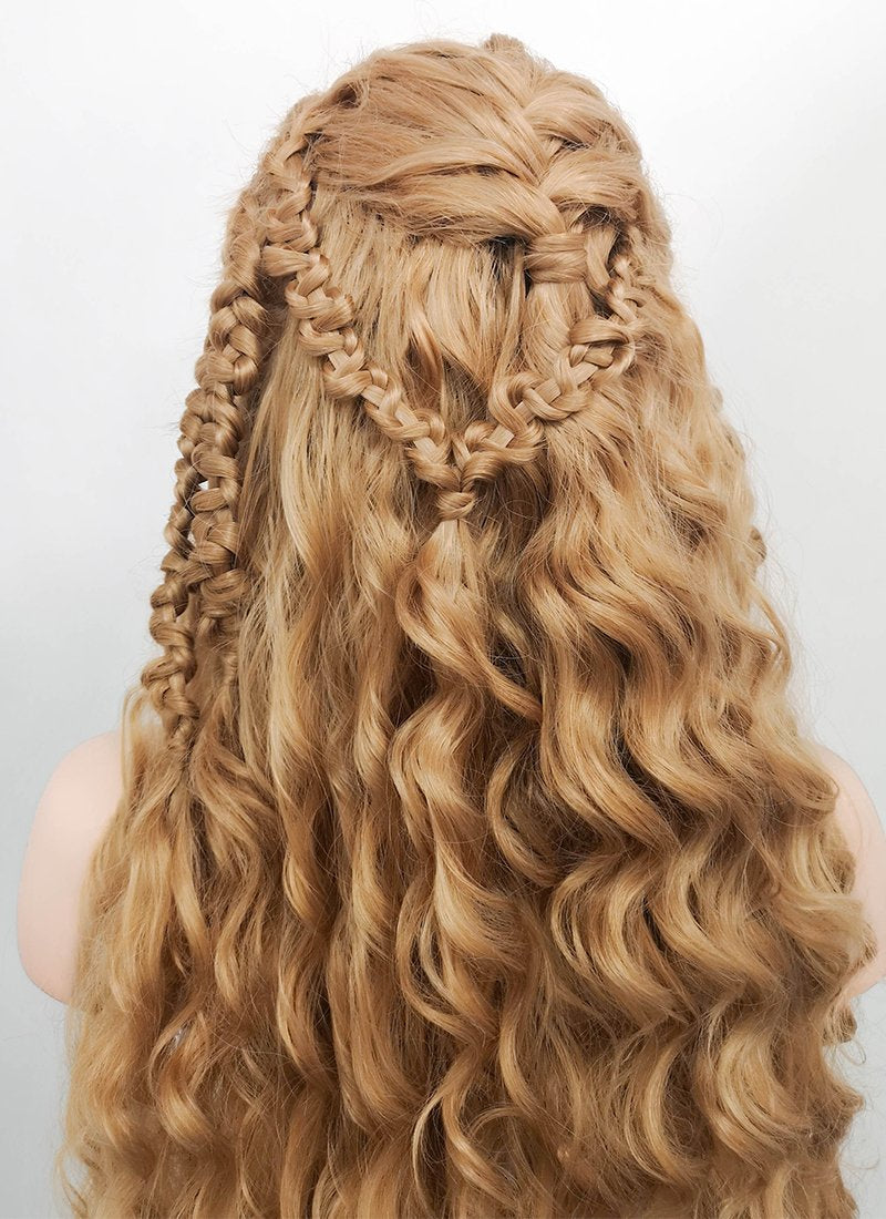 Greek goddess Cosplay Synthetic Lace front wig