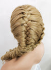 Golden Blonde Braided Lace Front Synthetic Wig LF2080