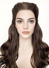 Brunette Braided Lace Front Synthetic Wig LF2084