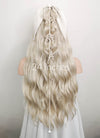 Pastel Ash Blond Braided Lace Front Synthetic Wig LF2101