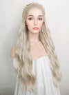 Pastel Ash Blond Braided Lace Front Synthetic Wig LF2101