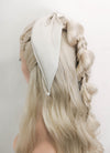 Pastel Ash Blond Braided Lace Front Synthetic Wig LF2101