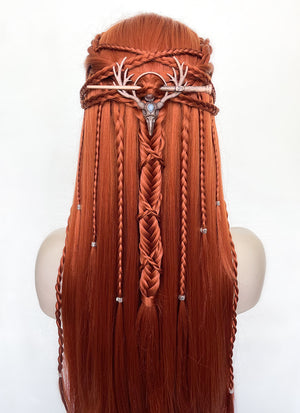 Ginger Braided Yaki Lace Front Synthetic Wig LF2135