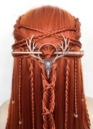Ginger Braided Yaki Lace Front Synthetic Wig LF2135