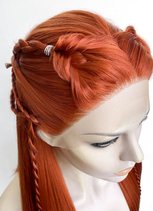 Ginger Braided Yaki Lace Front Synthetic Wig LF2135