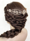 Brunette Braided Lace Front Synthetic Wig LF2139