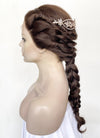 Brunette Braided Lace Front Synthetic Wig LF2139