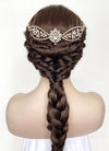 Brunette Braided Lace Front Synthetic Wig LF2139