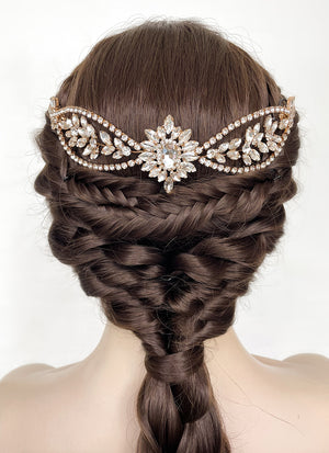 Brunette Braided Lace Front Synthetic Wig LF2139