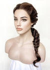Brunette Braided Lace Front Synthetic Wig LF2139