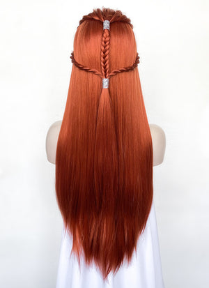 Ginger Braided Yaki Lace Front Synthetic Wig LF2140