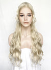 Pastel Ash Blonde Braided Lace Front Synthetic Wig LF2156