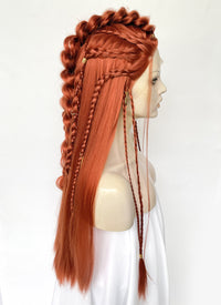 Ginger Braided Yaki Lace Front Synthetic Wig LF2503