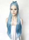 Pastel Blue Braided Lace Front Synthetic Wig LF2505