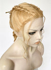 Two Tone Blonde Braided Lace Front Synthetic Wig LF2506