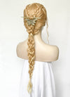 Two Tone Blonde Braided Lace Front Synthetic Wig LF2506