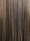 Mixed Brown Straight Lace Front Synthetic Wig LF3140