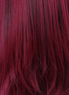 Two Tone Red Straight Lace Front Synthetic Wig LF3177