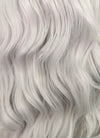 Grey Wavy Lace Front Synthetic Wig LF3227