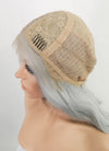 Grey Wavy Lace Front Synthetic Wig LF3227