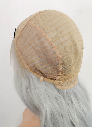 Grey Wavy Lace Front Synthetic Wig LF3227