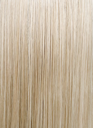 Mixed Blonde With Dark Roots Straight Lace Front Kanekalon Synthetic Wig LF3235